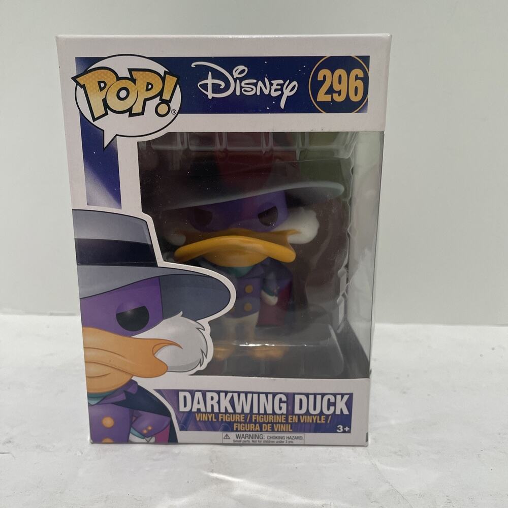 Funko Pop! Disney #296 Darkwing Duck Vinyl Figure BRAND NEW With Case